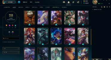 Ouro 1 + 2 Skins Prestígio