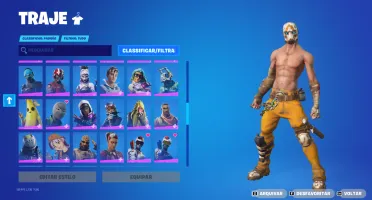 Conta de fortnite com mint e outras skin rara