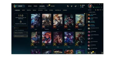 CONTA NO LOL COM 10K DE RP/ VÁRIOS CHAMPS E JÁ COM SKINS