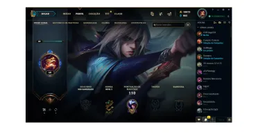 CONTA NO LOL COM 10K DE RP/ VÁRIOS CHAMPS E JÁ COM SKINS