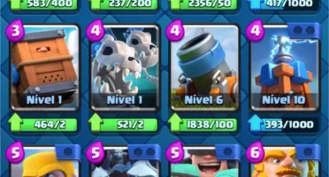 Conta clash Royale nível 11, com 17 lendarias