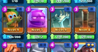 Conta clash Royale nível 11, com 17 lendarias