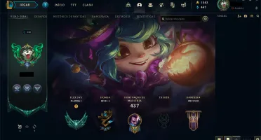 CONTA LOL LVL 340 - PLATINA 1 - ULTIMATE UDYR + 97 SKINS