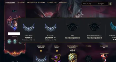 Conta prata 4 TODOS os Champs e 138 Skins ( JG / ADC )