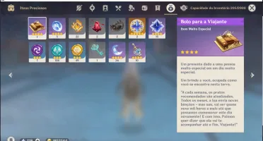 Conta AR 34 com Zhongli e Keqing + 1 arma 5 estrelas
