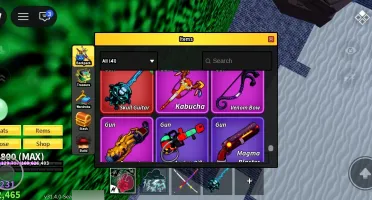 Conta de Blox Fruits Level max, 13m de bounty e itens raros