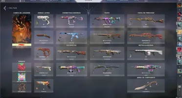 Conta VALORANT - Ouro 3 + Skins