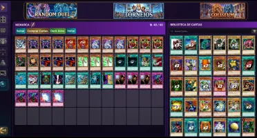Conta Yugioh Rpg Online - Lv22 (top 6 rank) - Varias cartas