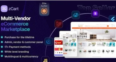 zCart - Script PHP de Plataforma de E-commerce Multivendedor