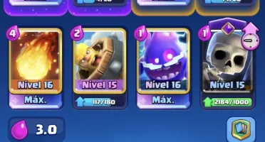 Conta Clash Royale full Gigante real LVL 61