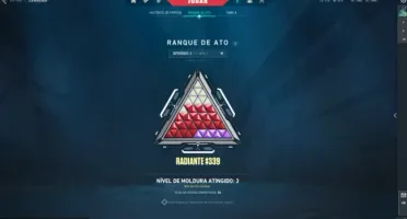 Conta radiant valorant