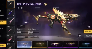 Conta Free Fire Com Roupas Antigas
