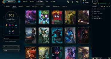 CONTA LEAGUE OF LEGENDS