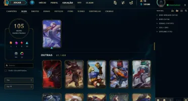 CONTA LEAGUE OF LEGENDS