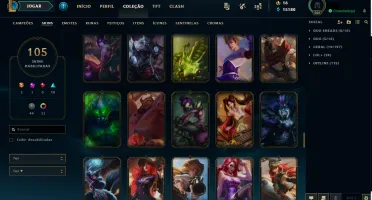 CONTA LEAGUE OF LEGENDS