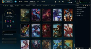 CONTA LEAGUE OF LEGENDS