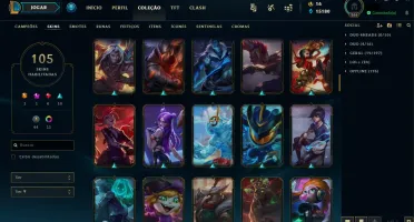 CONTA LEAGUE OF LEGENDS