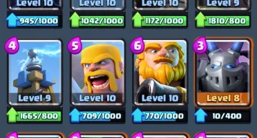 Clash Royale - LV 11, 9 lendarias. Todas cartas bem upadas