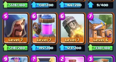 Clash Royale - LV 11, 9 lendarias. Todas cartas bem upadas