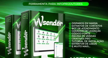 WaSender + Gerador de Licenças + Código Fonte (Para Revenda)