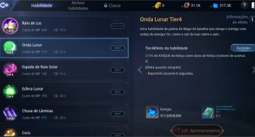 Conta Mir4 LVL 43 Power 43K (Wemix Conectada e 2 Dracos)