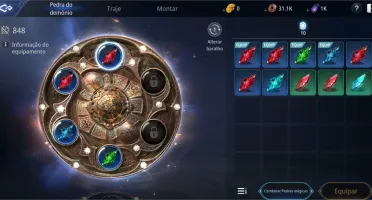 Conta Mir4 LVL 43 Power 43K (Wemix Conectada e 2 Dracos)