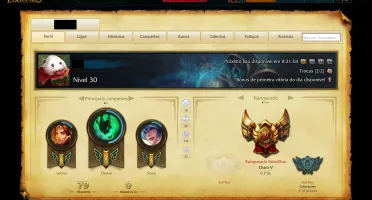 Conta League of Legends - Gold V