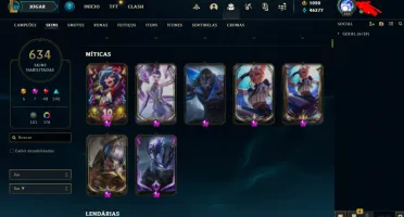 VENDO CONTA NO LOL - DONO ORIGINAl -COM EMAIL