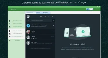 Navegador de múltiplas contas do zap + Aquecedor de zap