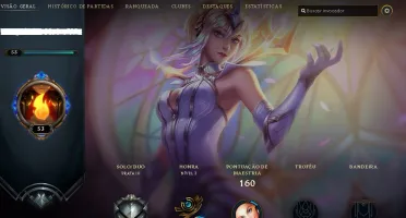 Conta LoL (com Lux Elementalista)