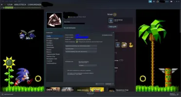 Conta steam 285 jogos+, lvl 30, 11anos