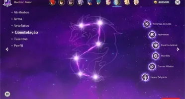 Genshin AR47 Diluc + ZhongLi + Mona + Keqing [NA] male