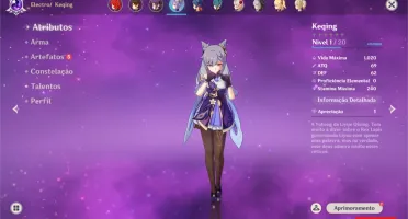 Genshin AR47 Diluc + ZhongLi + Mona + Keqing [NA] male