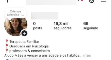 Conta Instagram 16mil seguidores