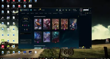 Conta lol/ level 466/ 235 skins/ 46 k EA