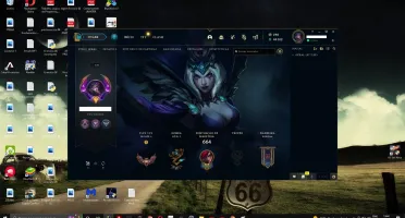 Conta lol/ level 466/ 235 skins/ 46 k EA