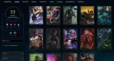 Conta Lol Lvl 60, 32 Skins