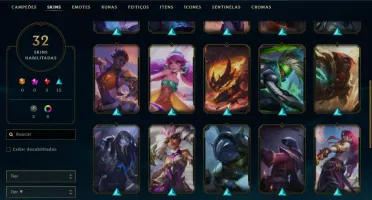 Conta Lol Lvl 60, 32 Skins