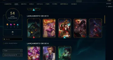 CONTA ANTIGA LOL KAYLE JUÍZA