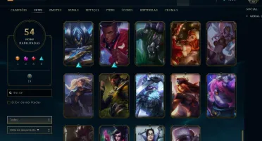CONTA ANTIGA LOL KAYLE JUÍZA