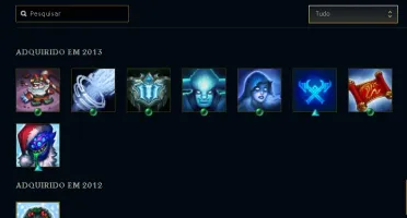 CONTA ANTIGA LOL KAYLE JUÍZA