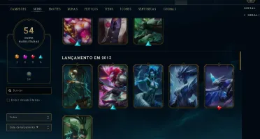 CONTA ANTIGA LOL KAYLE JUÍZA