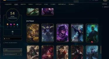 CONTA ANTIGA LOL KAYLE JUÍZA