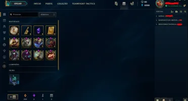 Conta League of Legends