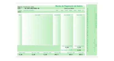 Modelo Holerite Contra-cheque Recibo Editável No Excel