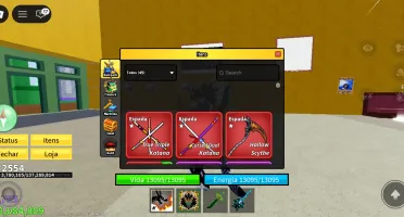 Conta LOTADA GAMEPASS Roblox, bloxfruits