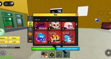 Conta LOTADA GAMEPASS Roblox, bloxfruits