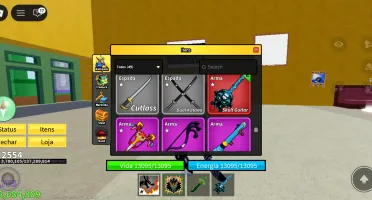 Conta LOTADA GAMEPASS Roblox, bloxfruits