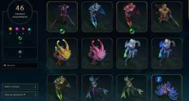 Conta Lol Esmeralda 4 300+ skins All Champions