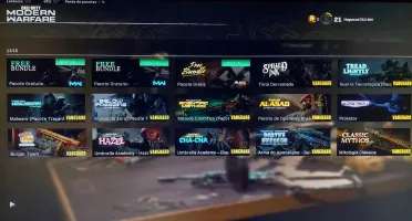 Vendo Conta nova com varios armas e skins Pagas